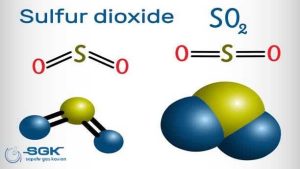 Sulfur dioxide gas