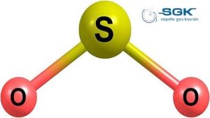 Sulfur dioxide gas