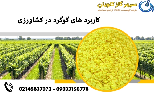 کاربرد های Sulphurدر کشاورزی3