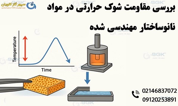 بررسی مقاومت شوک حرارتی در مواد نانوساختار مهندسی شده