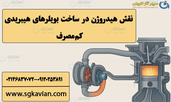 نقش هیدروژن در ساخت بویلرهای هیبریدی کم‌مصرف